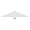 Ekena Millwork Kennewick Architectural Grade PVC Gable Bracket, 60"W x 12 1/2"H x 6"D x 6"F, 5/12 Pitch GBP060X13X0606KEN00 - alternate 2